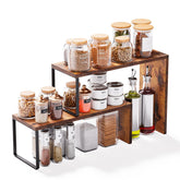 Organizador Vfelf para cocina en encimada, mantiene utensilios ordenados y al alcance.
