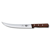 Victorinox cuchillo curvo con mango de palisandro, ideal para deshuesar y corte diario.