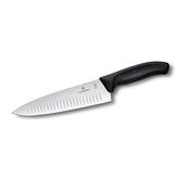 Victorinox Swiss Classic cuchillo chef de 8 pulgadas con Granton para cortes precisos