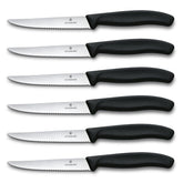 Victorinox Swiss Classic: set de 6 cuchillos para filete para servicio elegante en mesa