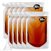 Vignee pack de botellas plásticas 32oz, 10 unidades, para viaje ligero y organizado.