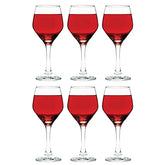 Copa Vikko: tallo delgado y cristal claro para vino.
