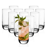 Vikko vasos 12oz de cristal claro para agua, elegancia diaria