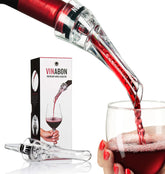 VINABON Aerador 2 en 1: mejora aroma y sabor con cada vertido