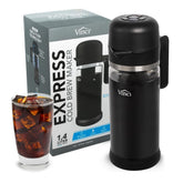 VINCI Express Cold Brew con jarra de vidrio para servicio rápido y suave