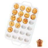 Molde Vinino mini muffin con refuerzo de metal para hornear con seguridad.
