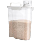 Viretec contenedor-arroz con tapa fuerte para almacenamiento seguro