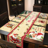 VitalCozy corredor de mesa navidad vintage para ambientar la cena