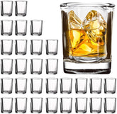 Vivimee set de vasos chupito con base pesada para mayor estabilidad en mesa