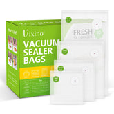 Bolsas Vixino de 80 unidades para conservar alimentos frescos y organizados.