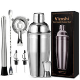 Vizoshi set de coctel profesional todo en uno para casa, ideal para principiantes.