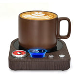 VOBAGA calentador de taza con placa de calor rápida para mantener el café cálido.