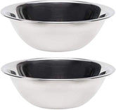 Vollrath tazón de acero inoxidable de 3 cuartos para batidos y mezclas.