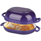 Olla VORRINGARD para pan de masa madre con hierro esmaltado, 7QT.