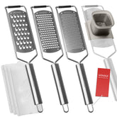 Rallador Vovoly Pro con corte fino para cítricos y especias, uso preciso.