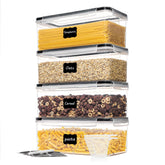 Conjunto Vtopmart de 3.2L para almacenamiento hermético de pasta.