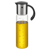 Dispensador Vucchini de aceite de oliva 500 ml con vertido automático para uso cómodo.