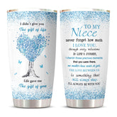 Vutieso taza 20oz con diseño único, ideal para regalo a sobrina