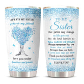 Vutieso vaso termico 20oz con diseño unico, regalo ideal para tu hermana