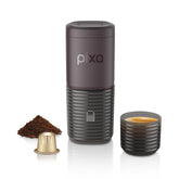 WACACO Pixapresso con diseño compacto para viajar y uso diario.