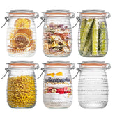 Jarra WACOI 32 oz con tapa hermética para conservar alimentos frescos