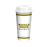 Vaso de viaje Waffle House de 20 oz con aislamiento doble caliente o frío