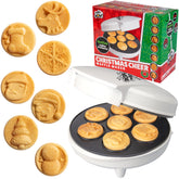 Gofrera Waffle Wow! muñeco de nieve para desayunos festivos y divertidos