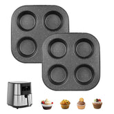 Walooza molde magdalenas cuatro tazas, desmoldeado fácil y uniforme.
