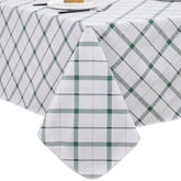 Mantel Walrus de vinilo con franela trasera, protección duradera para la mesa.