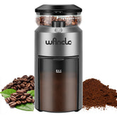 Molinillo de café Wancle con 28 ajustes para molienda uniforme.