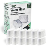 Filtro carbono activado Wangenbro para Delonghi COM530M, mejora el aroma y sabor.