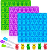 Warm Time molde oso gominola grande con 4 ml para porciones generosas y detalles definidos.