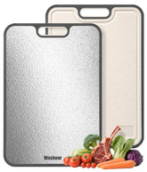 Washour tabla inox doble cara 16x11 para carne y verduras.