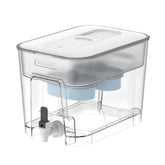 Waterdrop dispensador alcalino de 40 tazas con doble filtro para casa