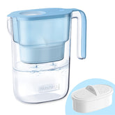 Waterdrop Jarra filtrante Elfin Azul con tapa automática para higiene diaria