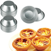 Weilan moldes tartas mini: 25 piezas para hornear porciones uniformes