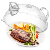 WENWELL tapa microondas con vapor de agua para evitar salpicaduras.