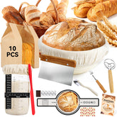 WEPSEN kit masa madre, jarra 800ml, ideal para fermentar masas grandes.