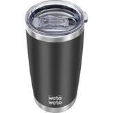 Wetoweto 20oz tumbler de acero inoxidable, aislamiento para mantener caliente.