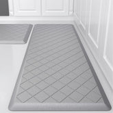 WEZVIX alfombrilla cocina ergonómica 2 piezas para mayor comodidad al estar de pie