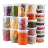 WGCC contenedores deli 8oz con juego completo para porciones diarias
