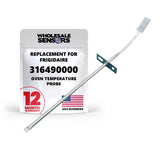Sonda de temperatura Wholesale Sensors para Frigidaire, lectura estable para hornear