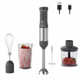 Whuto batidora de inmersión inalámbrica con batería de 2000mAh para uso prolongado.