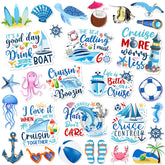 WHYMEO imanes puerta crucero 27 piezas; decoración magnética para nevera o cabina.