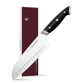 Cuchillo Wick Willow Santoku con hoja de 7 pulgadas, afilado y duradero
