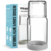 Jarra Wikapy para agua de noche, fácil de agarrar para beber a medianoche.
