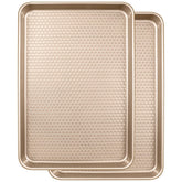 Wildone bandeja media hoja con panal grabado para hornear con calor uniforme
