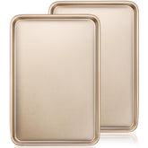 Wildone bandejas horno 15x10, juego de 2, horneado uniforme para galletas.