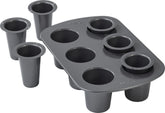 Wilton pan galleta 6 cavidades para vasos dulces uniformes.