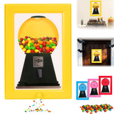 Winb dispensador dulces con marco de foto: práctico y decorativo para cualquier mesa.